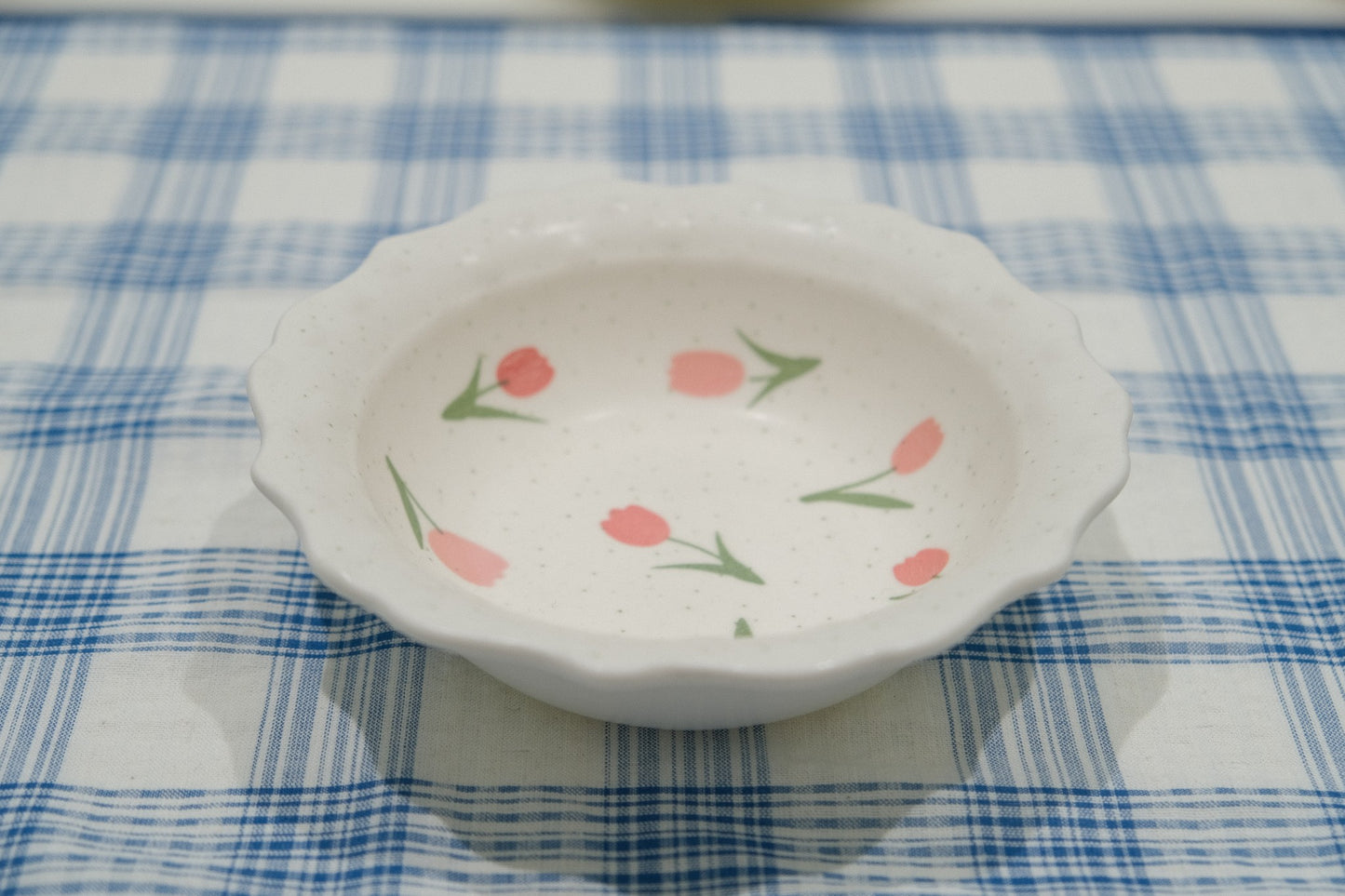 Matte Flower-Shaped Underglaze Ceramic Tableware
