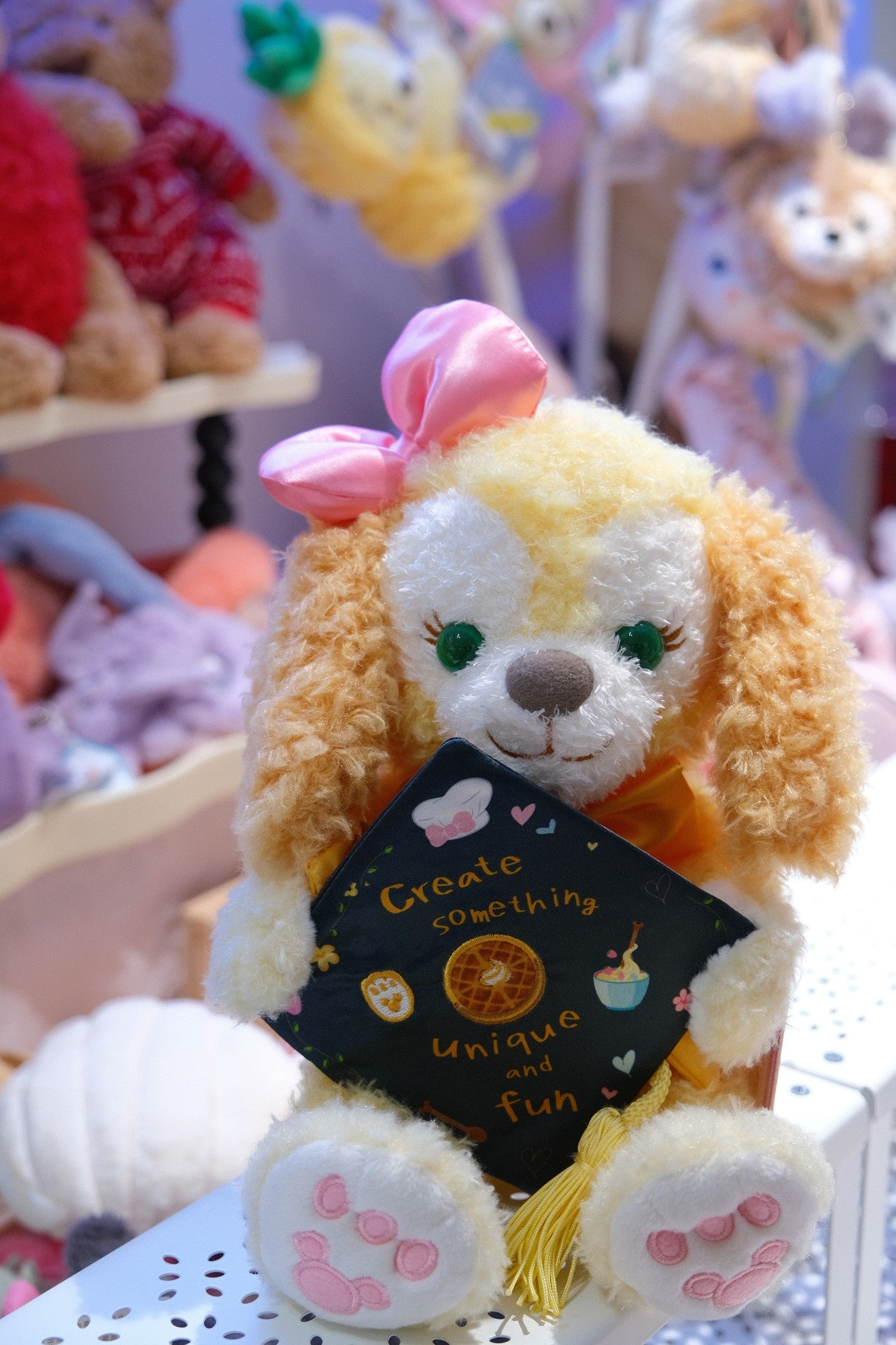Hong Kong Disneyland Graduation Series SS Plush Doll