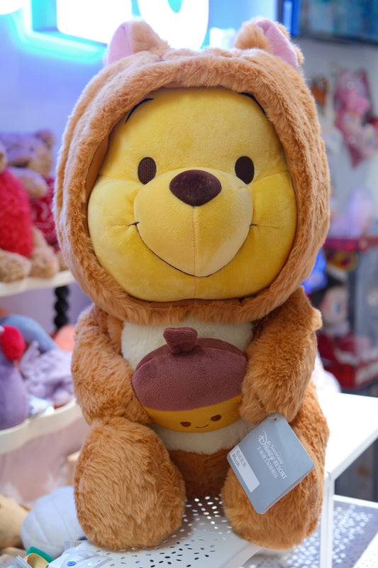 Shanghai Disneyland Squirrel Costume Winnie the Pooh Large Plush Doll