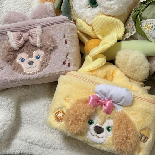 Shanghai Disneyland Plush Cosmetic Bag