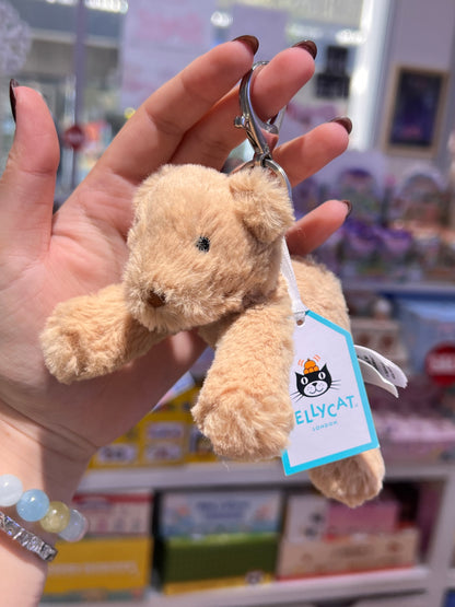 Jellycat Smudge Bear Bag Charm
