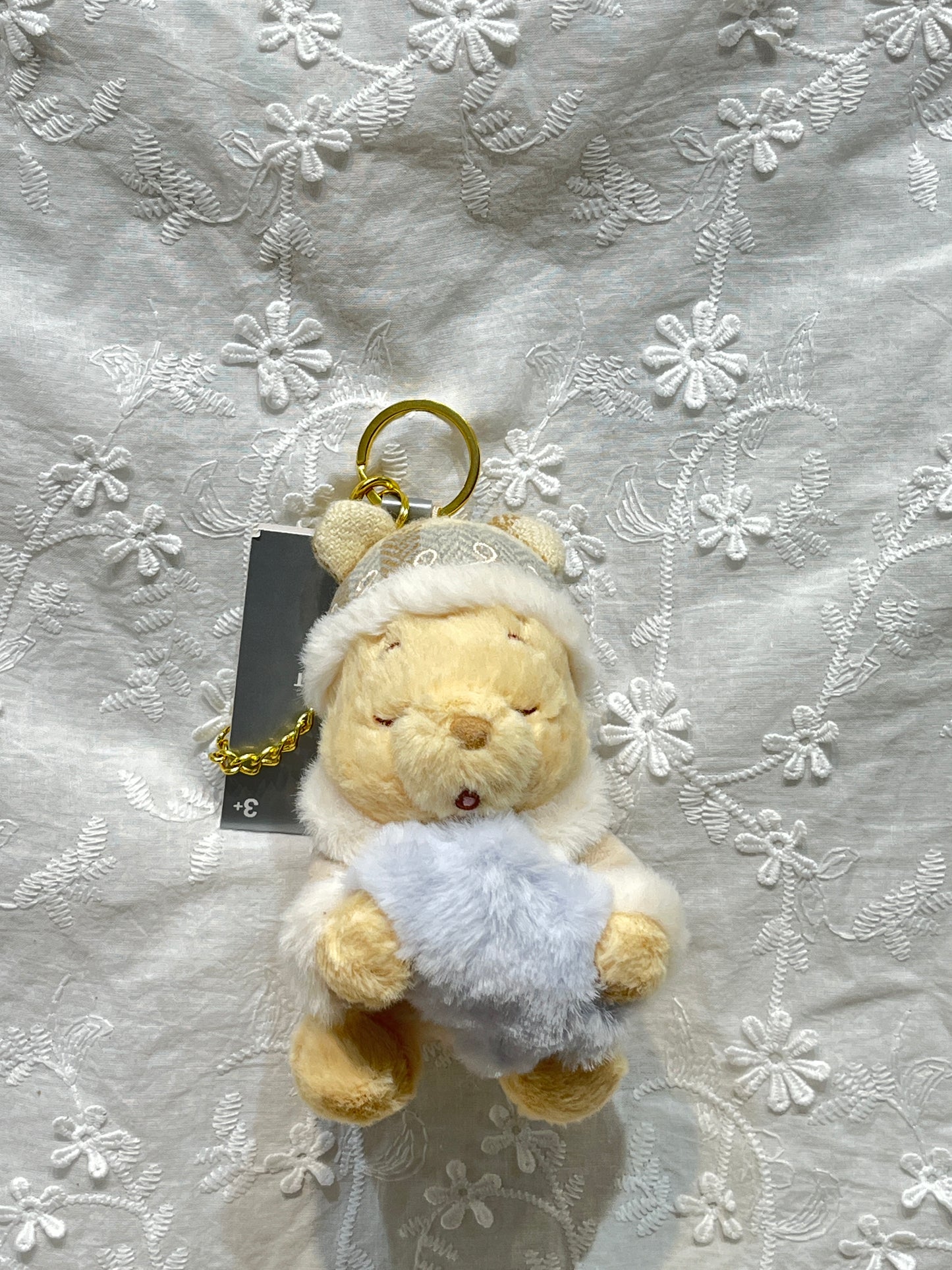 2024 Shanghai Disneyland Winnie the Pooh and Friends Home Winnie the Pooh Toy Keychain