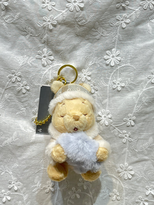 2024 Shanghai Disneyland Winnie the Pooh and Friends Home Winnie the Pooh Toy Keychain