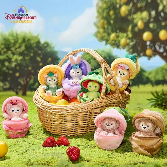 Shanghai Disneyland Fruit Series Plush Keychain