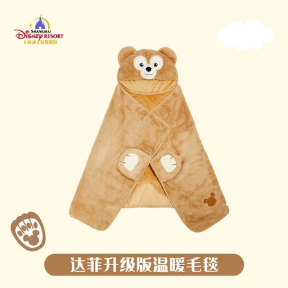 Shanghai Disneyland Portable Fleece Blanket