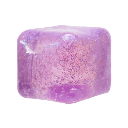 NeeDoh Nice Cube Glitter & Glow (Random Color)