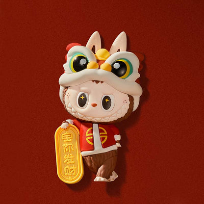 LABUBU "Get Rich, Baby!" Fridge Magnet
