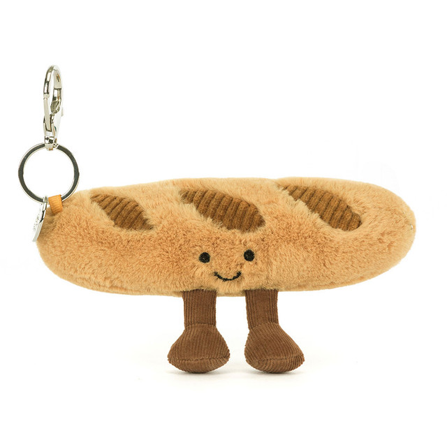 Jellycat Amuseables Baguette Bag Charm 15cm
