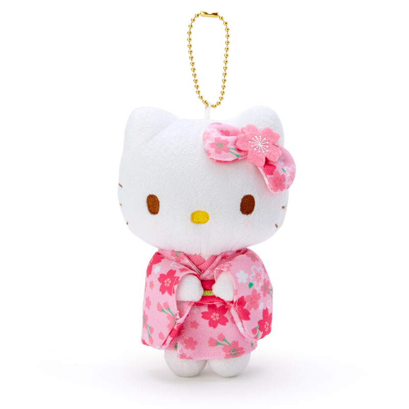 Plush Hello Kitty Sakura Kimono