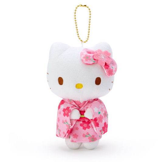 Plush Hello Kitty Sakura Kimono