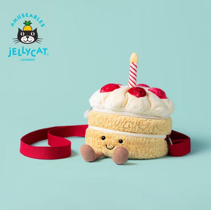 Jellycat Amuseables Birthday Cake Shoulder Bag