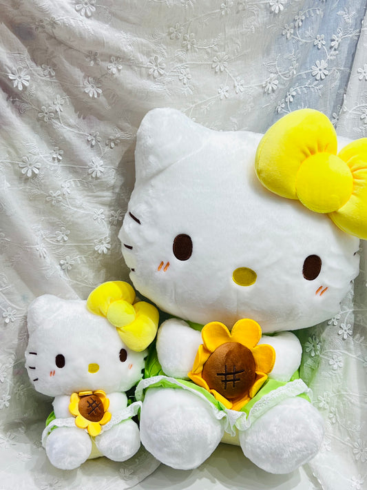 Sanrio Licensed Sunflower Hello Kitty Plush