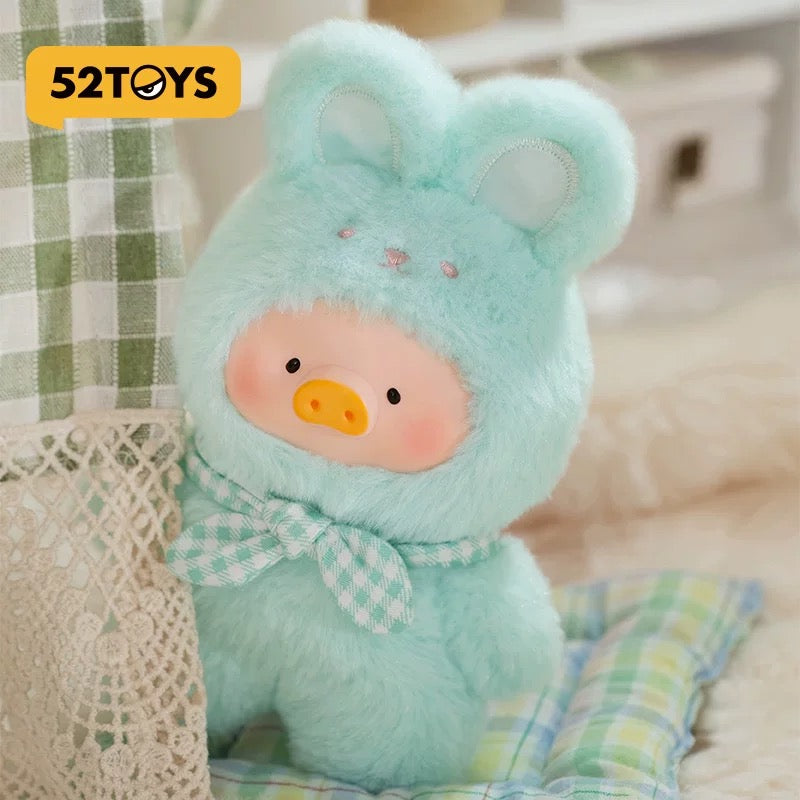 LULU The Piggy Joyful Time Series Soft Vinyl Plush Keychain