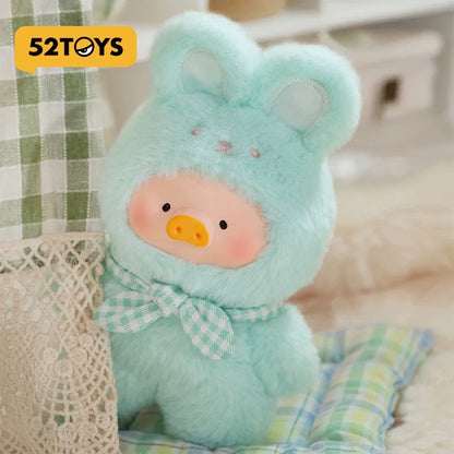 LULU The Piggy Joyful Time Series Soft Vinyl Plush Keychain