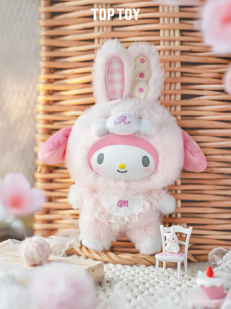 Sanrio Characters Elf Bunny Baby Series Plush Keychain Blind Box