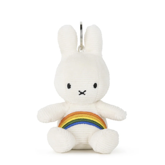Miffy Rainbow Keychain Offwhite 10cm