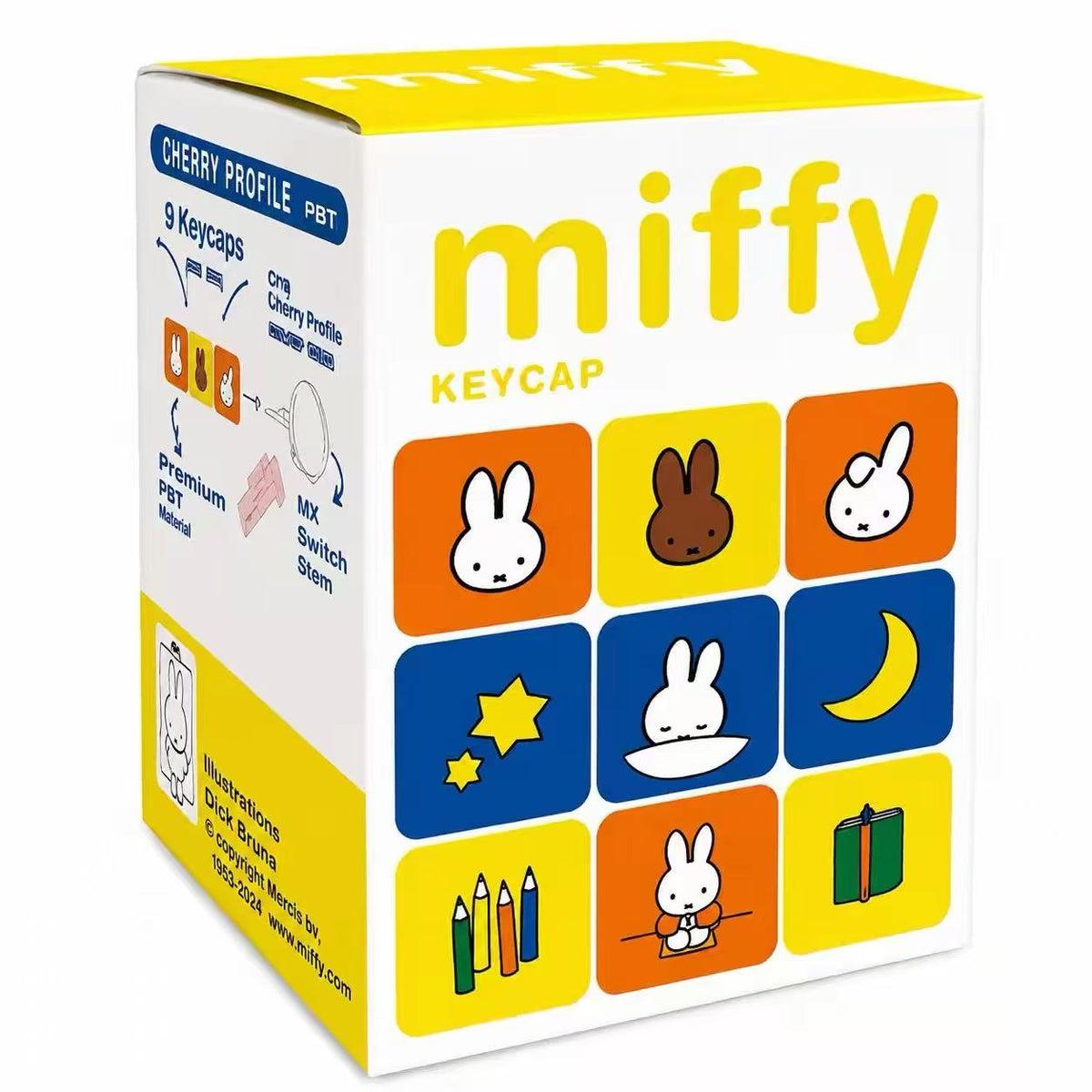 Miffy Keycap Keychain Blind Box