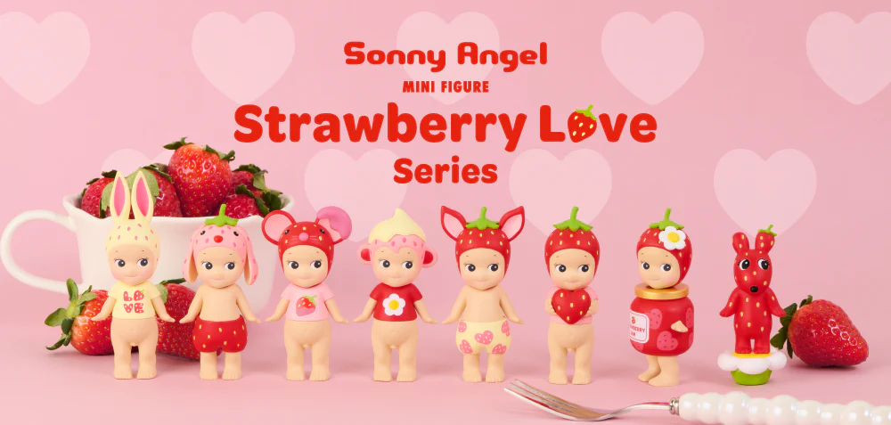 Sonny Angel Strawberry Love Series Mini Figure