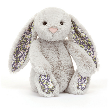 Jellycat Blossom Silver Bunny Bloom' Original (Medium) 31cm