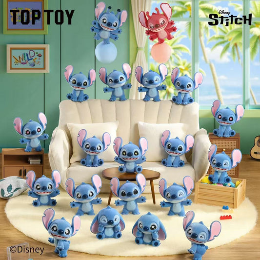 Stitch MINI Fluffy Series Flocked Figure Blind Bag
