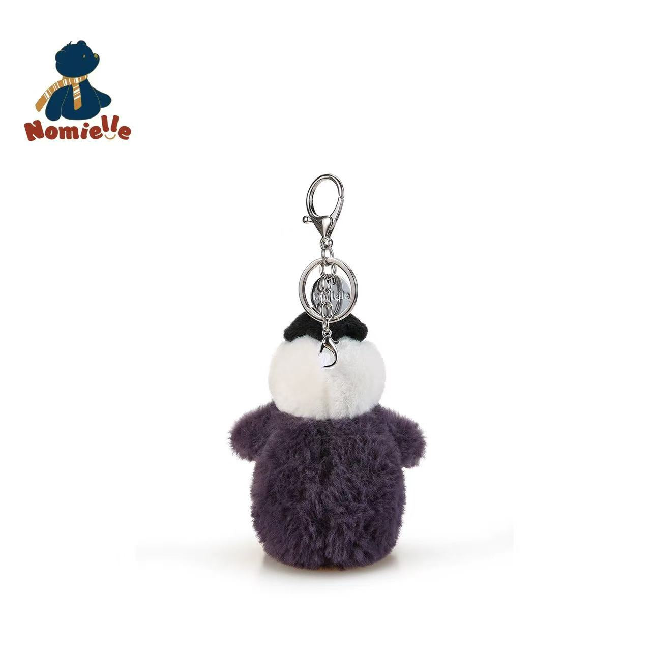 Nomielle Eggplant Chicken Pendant Bag Charm