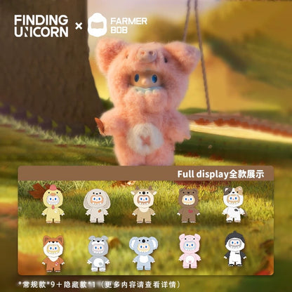 Farmer Bob Ani-Monster Series Soft Vinyl Plush Keychain