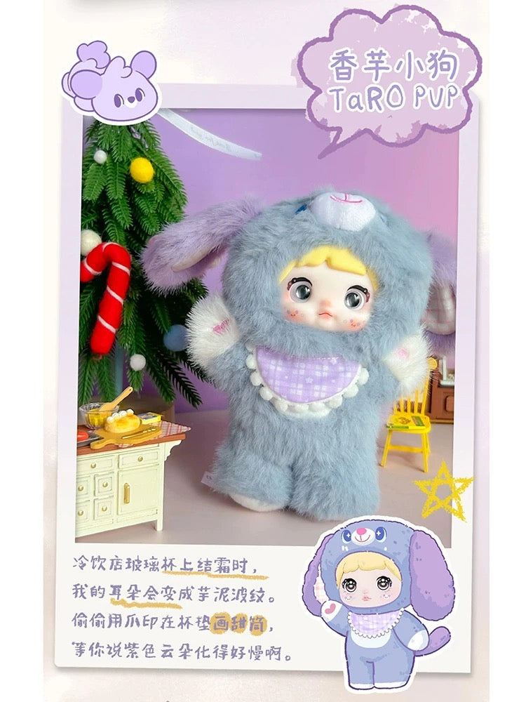 NOMMI Puppy Diary Series Soft Vinyl Plush Keychain