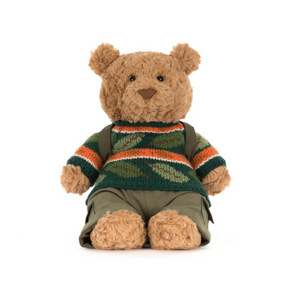 Jellycat Bartholomew Bear ‘Hiking’