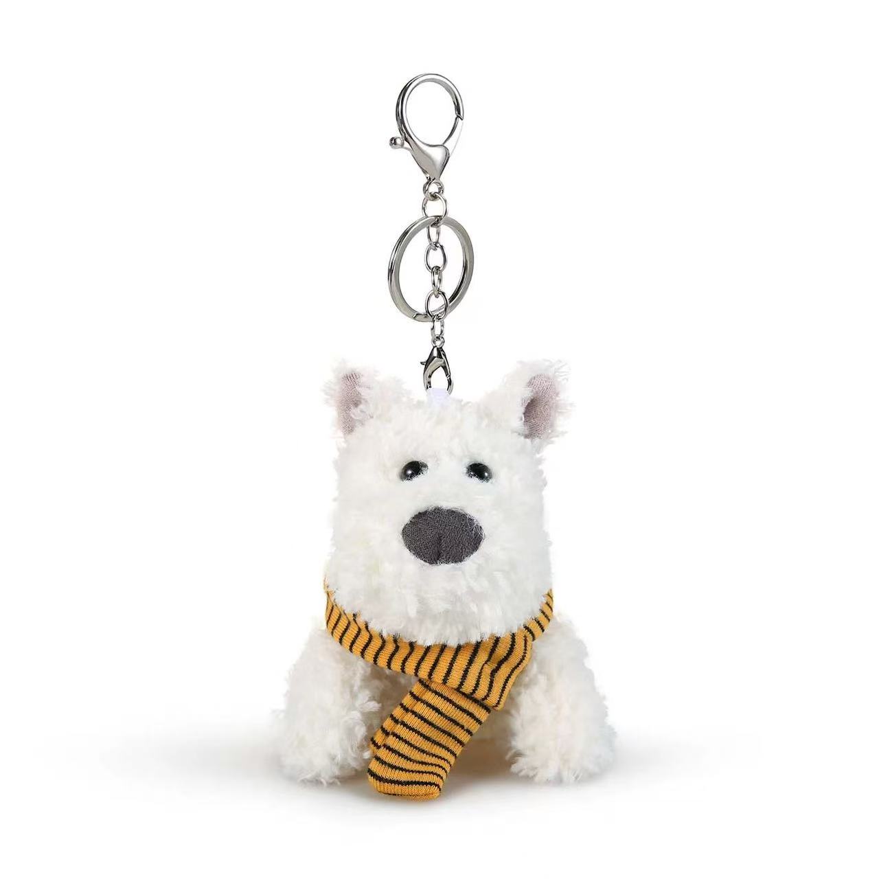 Nomielle Snowy Dog Pendant Bag Charm