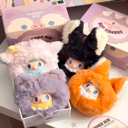 Farmer Bob MINI Night Monster Series Plush Keychain Blind Box