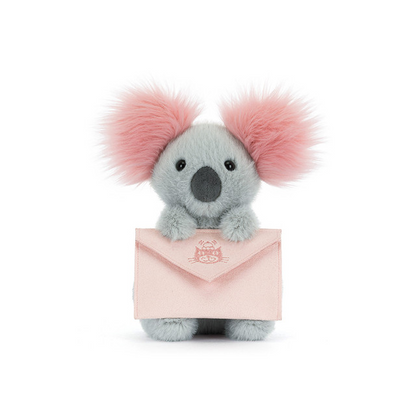 Jellycat Koala with Message 20cm