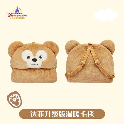 Shanghai Disneyland Portable Fleece Blanket