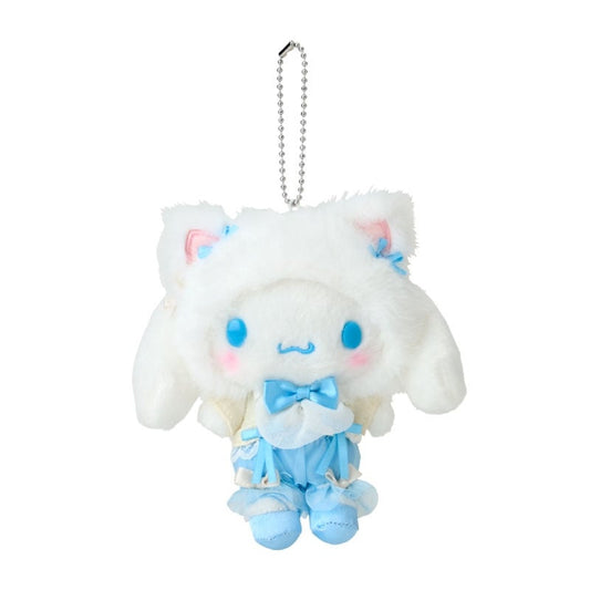 Plush Keychain Cinnamoroll Sanrio White Cat Ballerina