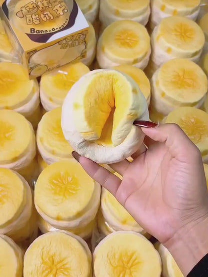 Banana Yogurt Sandwich Slow Rising Squishy