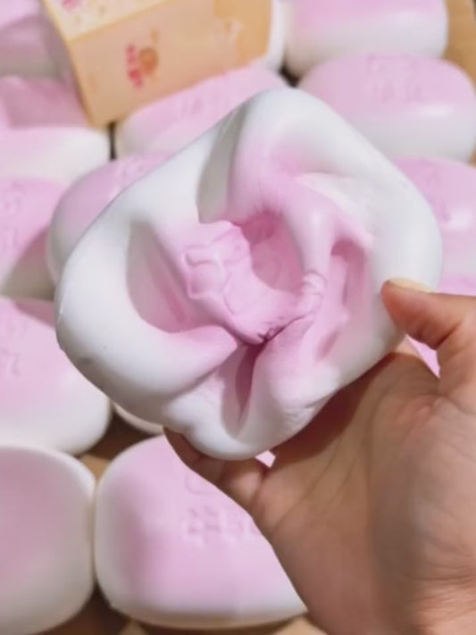 Pink Milk Bread Slow Rising Squishy