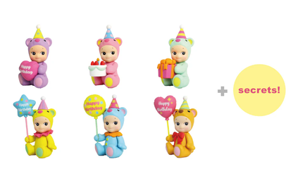 Sonny Angel BIRTHDAY GIFT -Bear-
